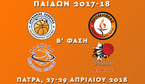 Πανελλήνιο Πρωτάθλημα Παίδων 2017-18